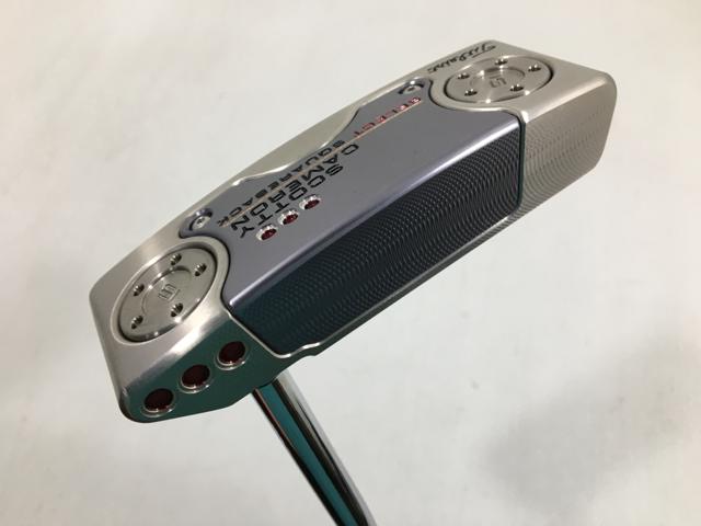 お買い得品！【3980円以上で送料無料】【即納】【中古】【超美品】タイトリスト スコッティ・キャメロン セレクト スクウェアバック 2018 オリジナルスチール パター