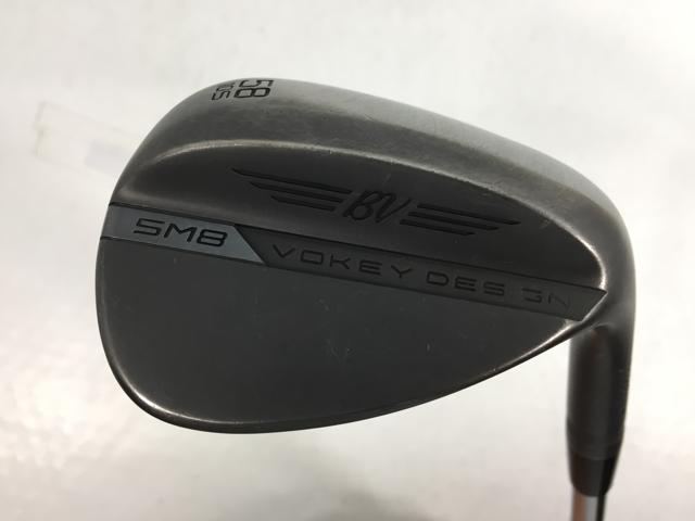 【3980円以上で送料無料】【即納】【中古】タイトリスト ボーケイ ウェッジ スピンミルド SM8 (ジェットブラック)58.10S(日本仕様) D/G SW|ゴルフエース3号店店