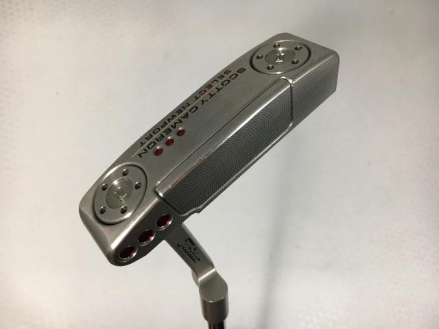 お買い得品！【3980円以上で貨物輸送無料】【即納】【中古】タイトリスト スコッティ・キャメロン より分ける ニュー界面 2018 一風変わったスチール写真 パター