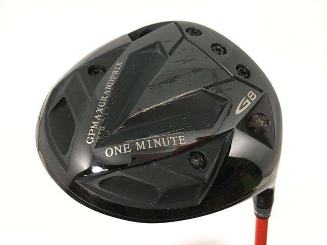 お買い得品!【3980円以上で送料無料】【即納】【中古】グランプリ GP MAX ONE MINUTE(ワンミニッツ) G8 ドライバー ツアーAD DJ-6 1W|ゴルフエース3号店店