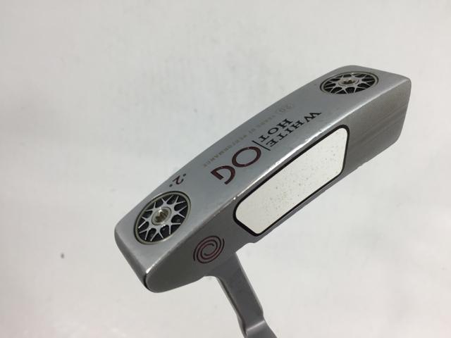 【3980円以上で貨物輸送無料】【即納】【中古】オデッセイ 白いこと 熱っぽい OG #2 一点 パター STROKE LAB(打つこと 科学研究所)立て坑 パター