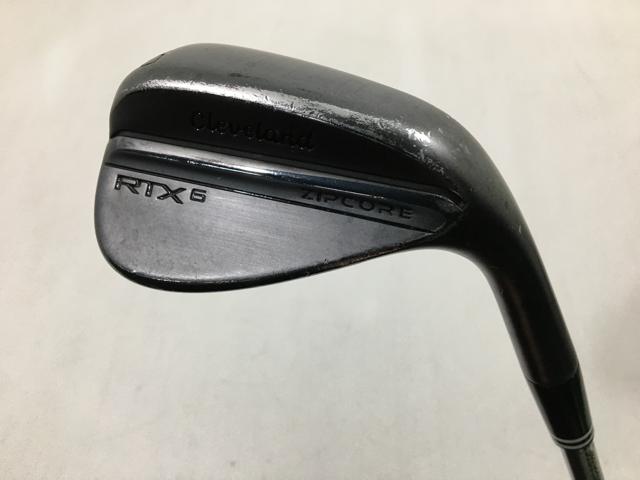 お買い得品！【3980円以上で貨物輸送無料】【即納】【中古】クリーブランド RTX-6 ZIPCORE 黒いこと繻子 ウェッジ 50.10 MID 2023 D/G 85 AW