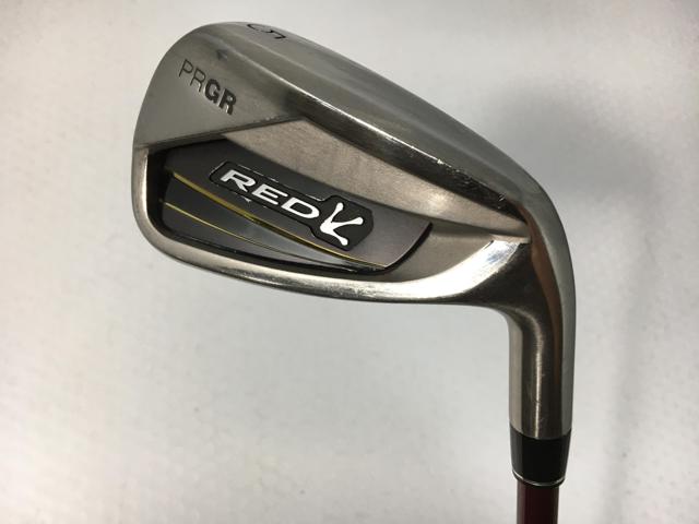 お買い得品！【3980円以上で送料無料】【即納】【中古】(6本セット)プロギア RED チタンフェース アイアン 2016 オリジナルカーボン 5～9.P