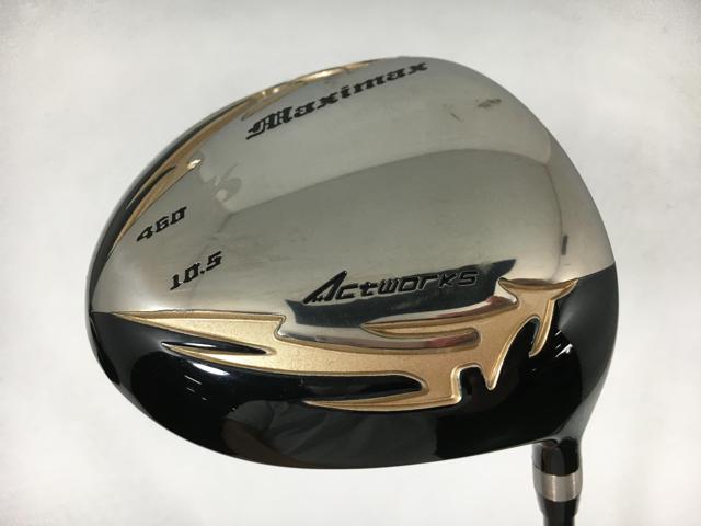お買い得品！【3980円以上で送料無料】【即納】【中古】ワークス ゴルフ マキシマックス リミテッド2 ドライバー ワークテック V-SPEC α3 1W
