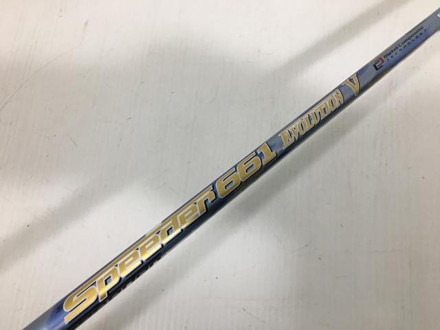 お買い得品！【3980円以上で送料無料】【即納】【中古】【超美品】フジクラ シャフト単品 (テーラーメイド スリーブ付) Motore Speeder 661 エボリューション5 1W