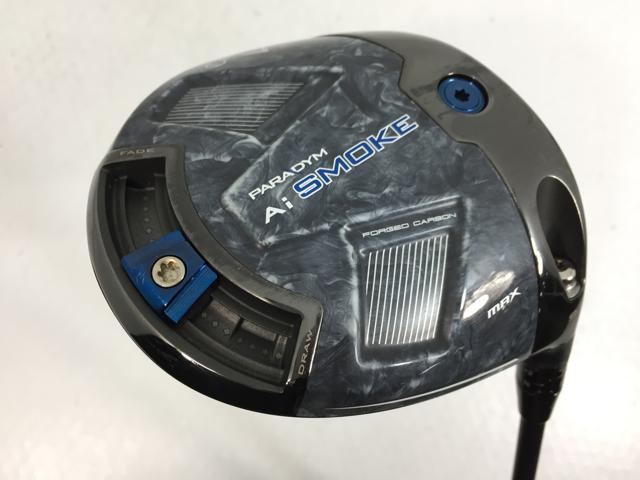 【3980円以上で送料無料】【即納】【中古】キャロウェイ PARADYM (パラダイム) Ai SMOKE MAX ドライバー 2024 (日本仕様) SPEEDER NX BLACK 50 1W