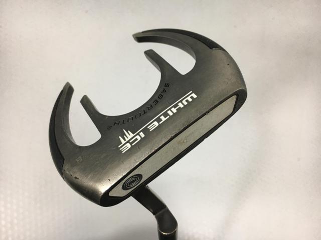【3980円以上で送料無料】【即納】【中古】オデッセイ ホワイト アイス セイバートゥース 2 パター オリジナルスチール パター