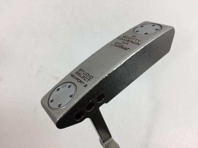 【3980円以上で送料無料】【即納】【中古】タイトリスト スコッティ・キャメロン スタジオセレクト ニューポート2 オリジナルスチール パター 16,170円
