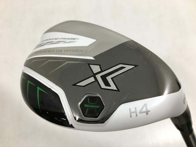 お買い得品！【3980円以上で送料無料】【即納】【中古】ダンロップ ゼクシオ エックス (XXIO X eks) マットホワイト ユーティリティ 2023 Miyazaki AX-2 H4
