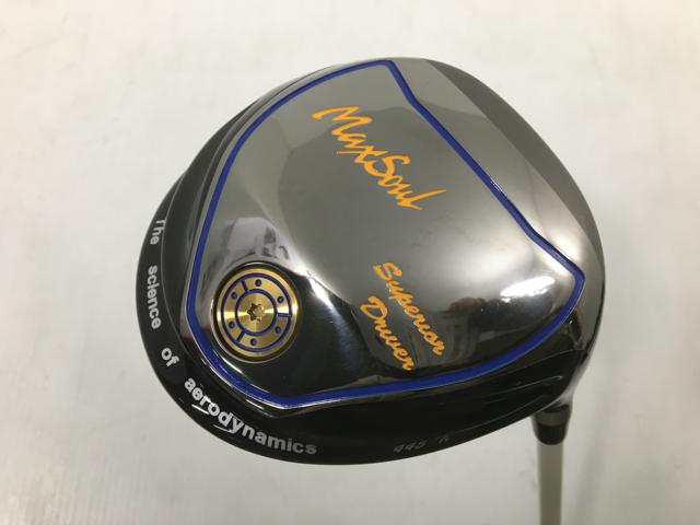 【3980円以上で送料無料】【即納】【中古】【美品】マックスソウル(MAX SOUL) マックスソウル(MAX SOUL) スペリア 445ti ドライバー リシャフト 1W