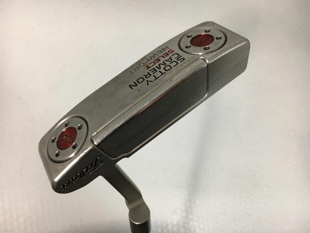 お買い得品！【3980円以上で貨物輸送無料】【即納】【中古】タイトリスト スコッティ・キャメロン より分ける ニュー界面 2016 一風変わったスチール写真 パター