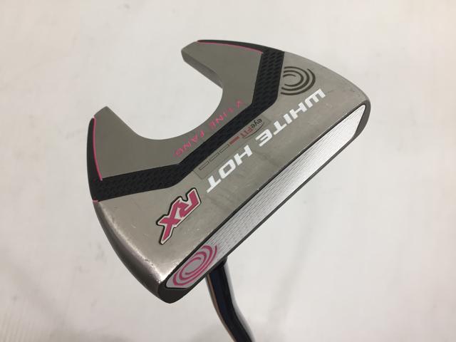 【3980円以上で送料無料】【即納】【中古】オデッセイ ホワイト ホット RX V-LINE FANG パター オリジナルスチール パター