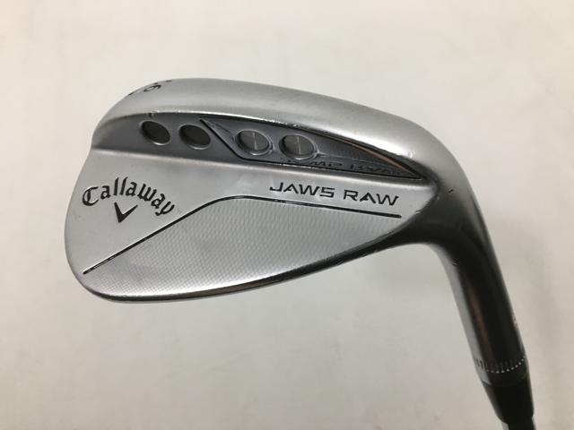 お買い得品！【3980円以上で貨物輸送無料】【即納】【中古】キャロウェイ JAWS RAW ウェッジ Cr 56W-12 (日本遣りくち) 2022 D/G D.S.T SW