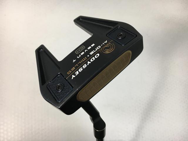 お買い得品！【3980円以上で貨物輸送無料】【即納】【中古】オデッセイ Ai-ONE MILLED (ミルド) SEVEN T CH パター 2024 STROKE LAB(打つこと 科学研究所) 90 立て坑 パター