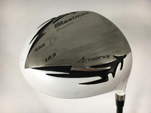 お買い得品！【中古ゴルフクラブ】ワークス ゴルフ マキシマックス プレミア ホワイト ドライバー (高反発) ワークテック V-SPEC α4 1W【14日間返品OK】 楽天市場】お買い得品！【3980円以上で送料無料】【即納】【中古