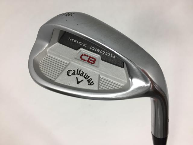 お買い得品！【3980円以上で貨物輸送無料】【即納】【中古】キャロウェイ MACK DADDY CB ウェッジ 56.14 (USA遣りかた) KBS Hi-REV 2.0 スチール写真 SW