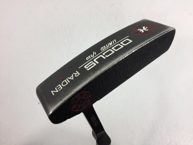 お買い得品!【3980円以上で送料無料】【即納】【中古】DOCUS(ドゥーカス) DOCUS(ドゥーカス) RAIDEN パター オリジナルスチール パター|ゴルフエース3号店店