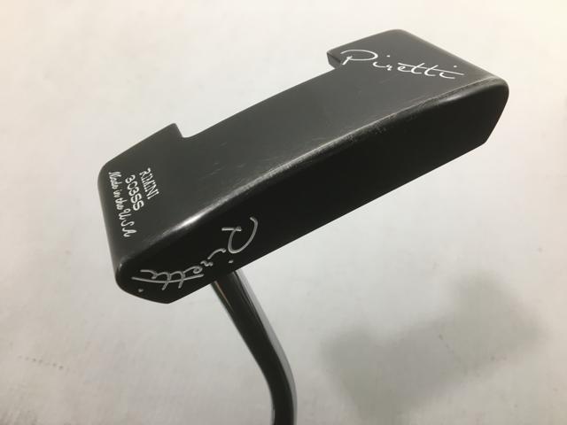 【3980円以上で送料無料】【即納】【中古】Piretti(ピレッティ) RIMINI ミッドナイトブラック パター 2021 オリジナルスチール パター