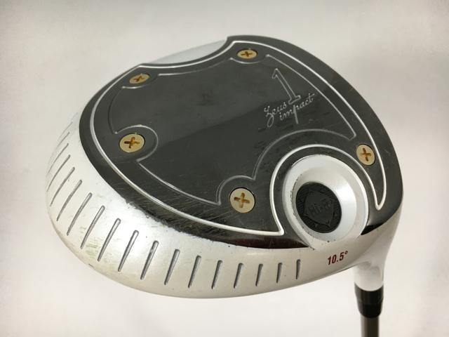 お買い得品！【3980円以上で貨物輸送無料】【即納】【中古】キャスコ ZEUS IMPACT(ゼウス差しひびき) １番ウッド (高手向かい) 一風変わった炭素 1W