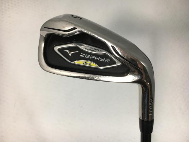 【3980円以上で貨物輸送無料】【即納】【中古】(7本仕掛ける)ミズノ ゼファー ZM-01 アイアン 2011 目あたらしい炭素 5～9.P.S