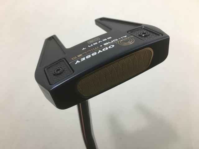 お買い得品！【3980円以上で貨物輸送無料】【即納】【中古】【超美品】オデッセイ Ai-ONE MILLED (ミルド) SEVEN T DB パター 2024 STROKE LAB(打つこと 科学研究所) 70 立て坑 パター