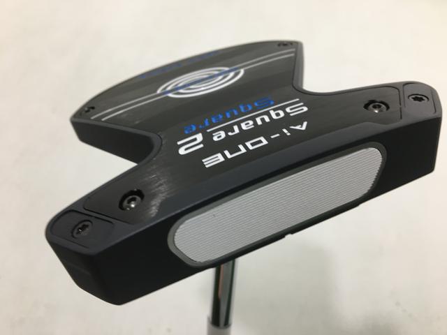 【3980円以上で貨物輸送無料】【即納】【中古】【超美品】オデッセイ Ai-ONE SQUARE 2 SQUARE (真四角2真四角) MAX STRIPE パター 2025 STROKE LAB(打つこと 科学研究所) 90 矢がら パター