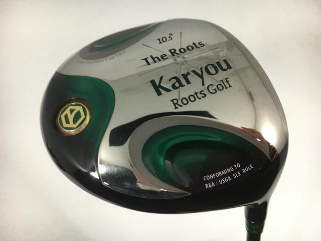 お買い得品！【3980円以上で貨物輸送無料】【即納】【中古】開びゃくゴルフ(ゴーセン) The 開びゃく Karyou １番ウッド 2015 一風変わった炭素 1W