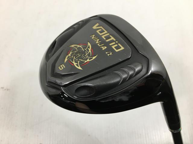 お買い得品！【3980円以上で送料無料】【即納】【中古】カタナゴルフ VOLTIO NINJA α BLACK フェアウェイ Speeder 462 エボリューション 5W｜ゴルフエース3号店店