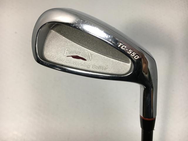 【3980円以上で送料無料】【即納】【中古】(6本セット)フォーティーン TC-550 アイアン 2005 MD-370Ti 5~9.P