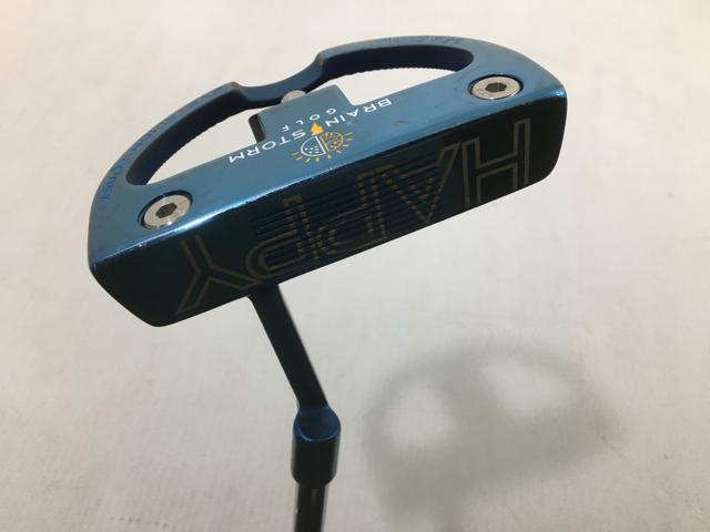 【3980円以上で送料無料】【即納】【中古】BRAIN STORM GOLF HAPPY(ハッピー) EYE-ALIGN マレット パター オリジナルスチール パター 5,380円