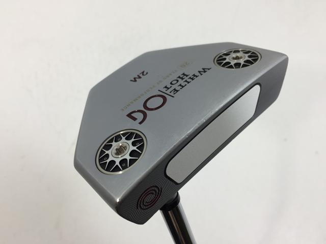 【3980円以上で送料無料】【即納】【中古】オデッセイ ホワイト ホット OG #2M パター STROKE LAB(ストローク ラボ)シャフト パター