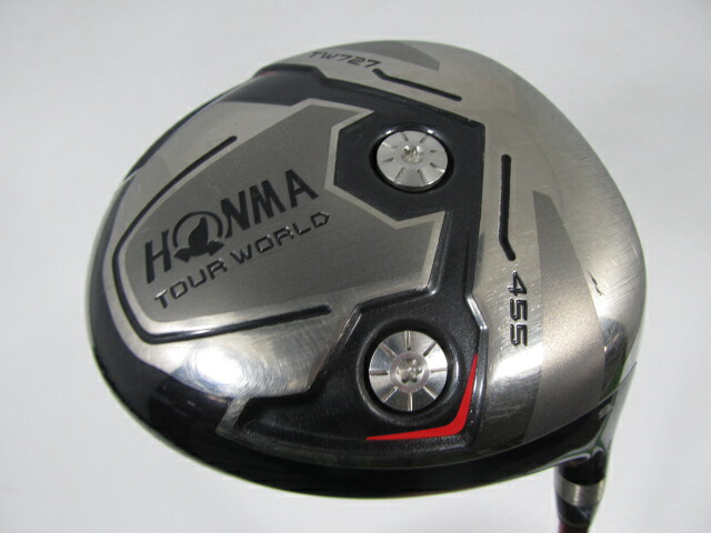 お買い得品！【3980円以上で送料無料】【即納】【中古】ホンマ TOUR WORLD (ツアーワールド) TW727 455 ドライバー VIZARD YC65 1W