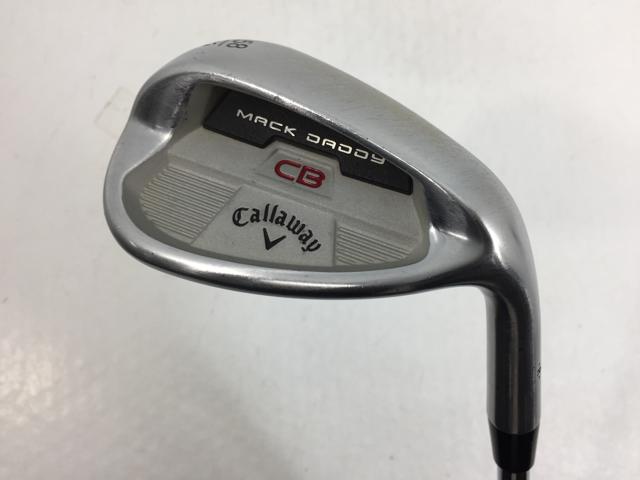 【3980円以上で貨物輸送無料】【即納】【中古】キャロウェイ MACK DADDY CB ウェッジ 58.12 (日本遣りくち) NS労働者階級 ZELOS 7 SW