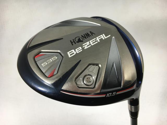 お買い得品！【3980円以上で送料無料】【即納】【中古】ホンマ Be ZEAL(ビジール) 535 ドライバー 2018 VIZARD for Be ZEAL 1W