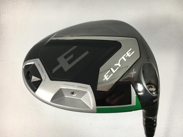 【3980円以上で送料無料】【即納】【中古】【美品】キャロウェイ ELYTE X (エリート X) ドライバー 2025 (日本仕様) VENTUS GREEN 50 for Callaway 1W｜ゴルフエース3号店店