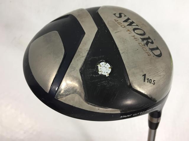 【3980円以上で貨物輸送無料】【即納】【中古】カタナゴルフ SWORD 460 Ti Hi COR １番ウッド 2014(高手向かい) 周遊旅行AD 目あたらしい炭素 1W
