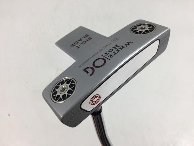 お買い得品!【3980円以上で送料無料】【即納】【中古】【美品】オデッセイ ホワイト ホット OG BIG T パター オリジナルスチール パター|ゴルフエース3号店店