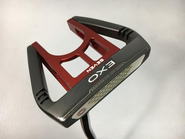 お買い得品!【3980円以上で送料無料】【即納】【中古】オデッセイ EXO(エクソー) SEVEN(セブン) パター オリジナルスチール パター|ゴルフエース3号店店