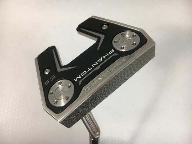 【3980円以上で送料無料】【即納】【中古】タイトリスト スコッティ・キャメロン PHANTOM 5.5 (ファントム 5.5) 2024 オリジナルスチール パター｜ゴルフエース3号店店