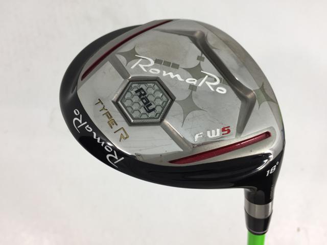 【3980円以上で送料無料】【即納】【中古】RomaRo(ロマロ) Ray FW TYPE-R フェアウェイ 2017 UST マミヤ ATTAS FW65 5W|ゴルフエース3号店店