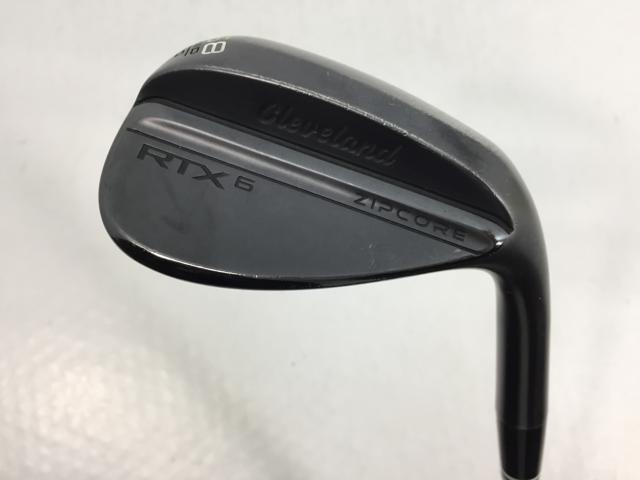 【3980円以上で貨物輸送無料】【即納】【中古】クリーブランド RTX-6 ZIPCORE 黒いこと繻子 ウェッジ 58.10 MID 2023 NS労働者階級 950GH neo SW