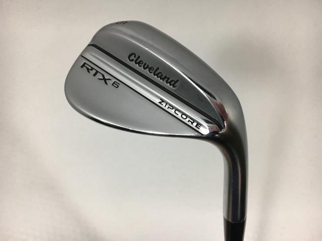 お買い得品！【3980円以上で貨物輸送無料】【即納】【中古】クリーブランド RTX-6 ZIPCORE 周遊旅行繻子 ウェッジ 56.12 FULL 2023 事業計画X SW