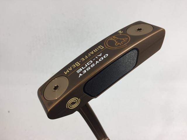 【3980円以上で貨物輸送無料】【即納】【中古】【超美品】オデッセイ Ai-ONE GIRAFFE-BEAM (麒麟光線) #2 CH パター 2025 STROKE LAB(打つこと 科学研究所) 90 立て坑 パター