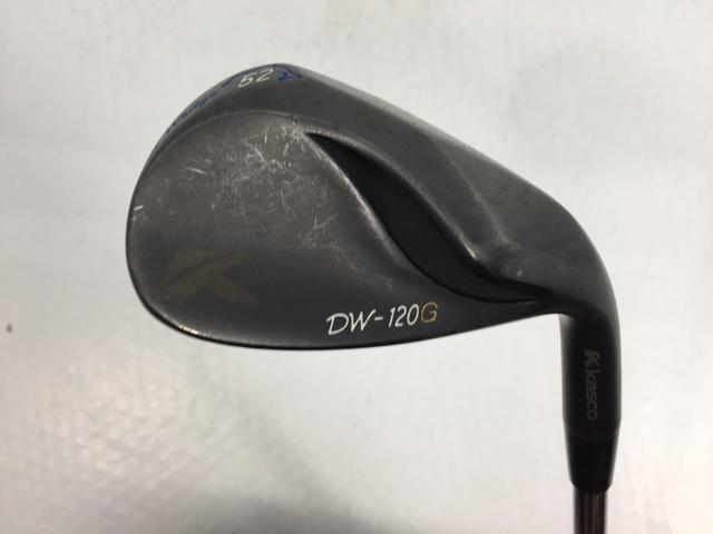 【3980円以上で貨物輸送無料】【即納】【中古】キャスコ 海豚 ウェッジ DW-120G 黒いこと NS労働者階級 MODUS3 TOUR120 AW