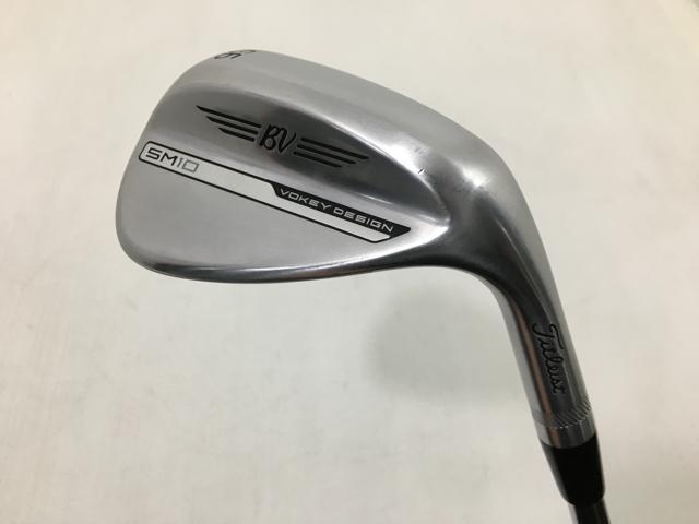 【3980円以上で送料無料】【即納】【中古】タイトリスト ボーケイ ウェッジ スピンミルド SM10 (ツアークロム)56.10S(日本仕様) AMT WHITE スチール SW