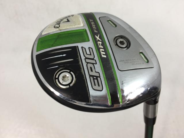 【3980円以上で貨物輸送無料】【即納】【中古】キャロウェイ EPIC MAX FAST (叙事詩 マックス ファ同盟罷工) 公明正大通い路 2021 Speeder 系統発生 for CW 5W