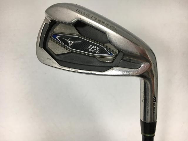 お買い得品!【3980円以上で送料無料】【即納】【中古】(6本セット)ミズノ JPX E600 チタンフェース アイアン QUAD JPX E600 HT 5~9.P|ゴルフエース3号店店