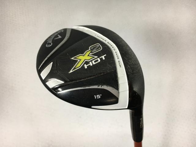 お買い得品！【3980円以上で送料無料】【即納】【中古】キャロウェイ X2 HOT PRO フェアウェイ 2014 (日本仕様) Motore Speeder エボリューション2 FW70 FW