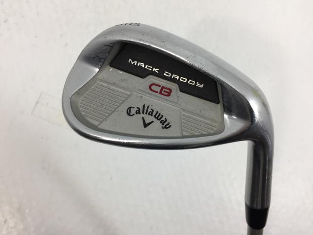 【3980円以上で貨物輸送無料】【即納】【中古】キャロウェイ MACK DADDY CB ウェッジ 50.12 (日本遣りくち) MCI WG5 AW