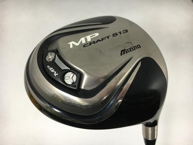 お買い得品！【3980円以上で送料無料】【即納】【中古】ミズノ MP CRAFT 513 ドライバー 2013 ノーマルバージョン QUAD 6 BUTT STIFF 1W